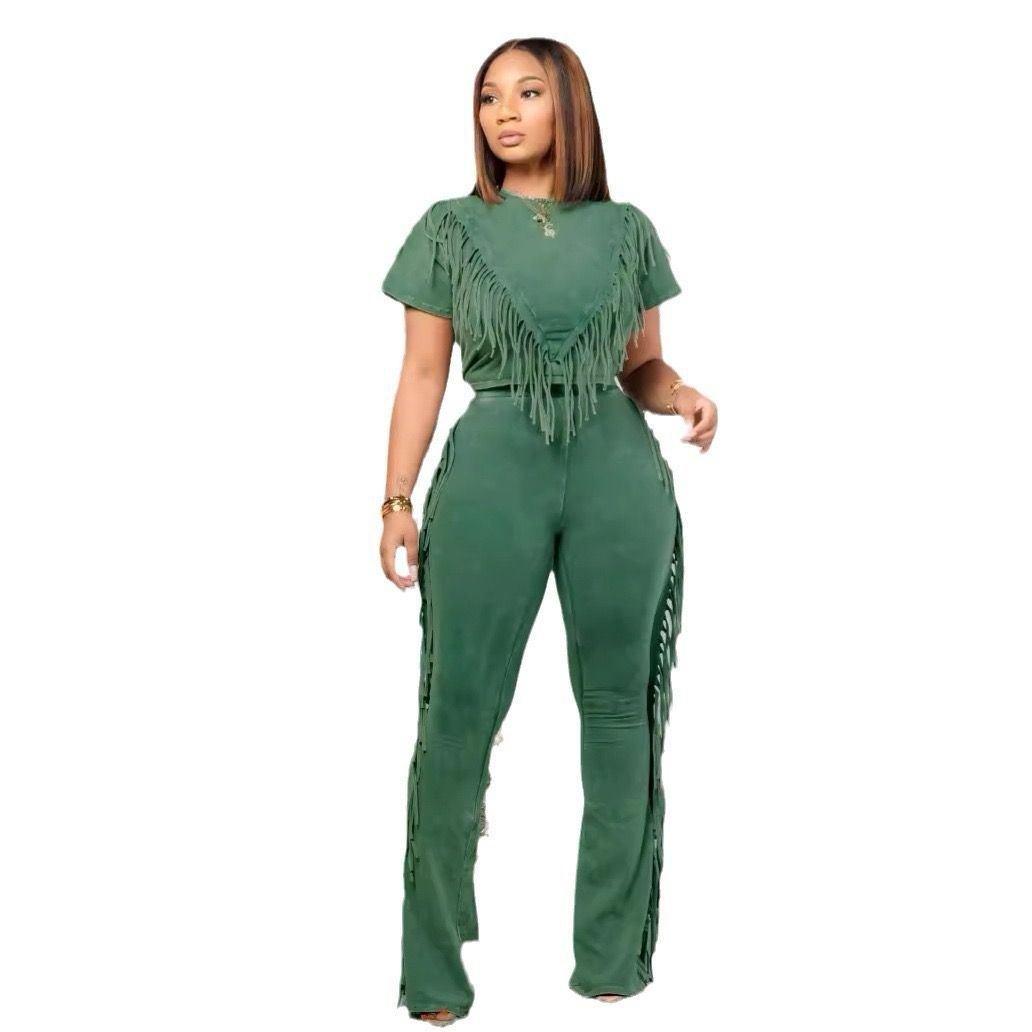 Fringe Fever Two-Piece Set image 1
