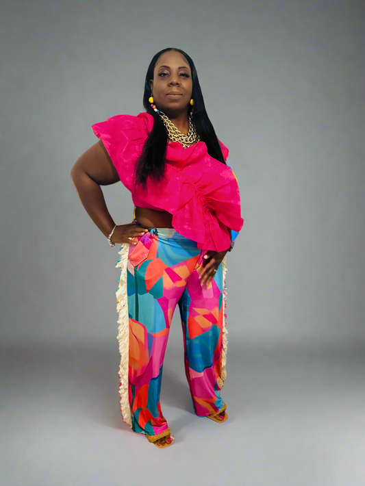Color Block Pants  image 0