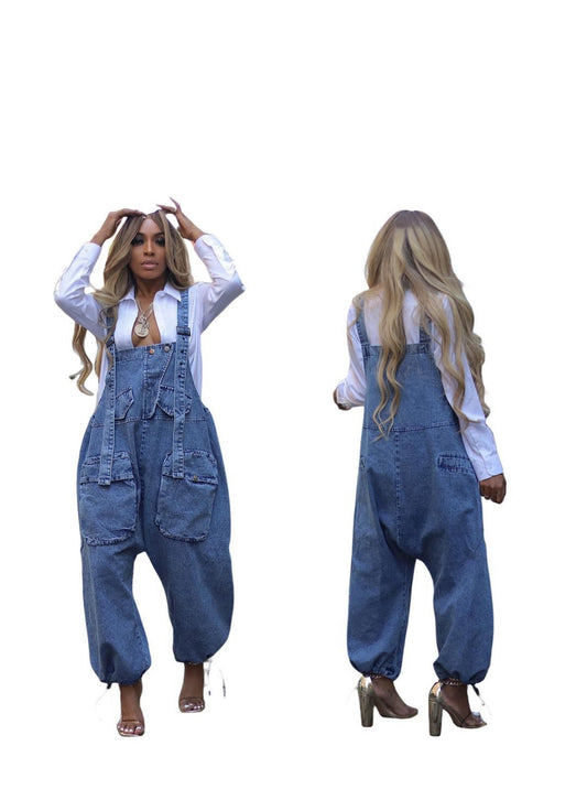Very Demure Denim Jumper image 0