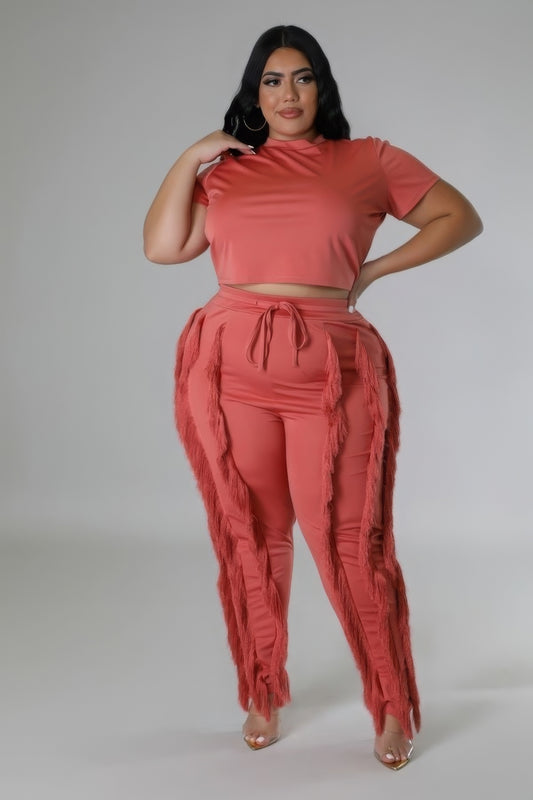 Crop Top Two-piece Set image 0