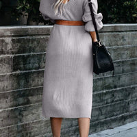 Alaster Unstock Dress and Sweater