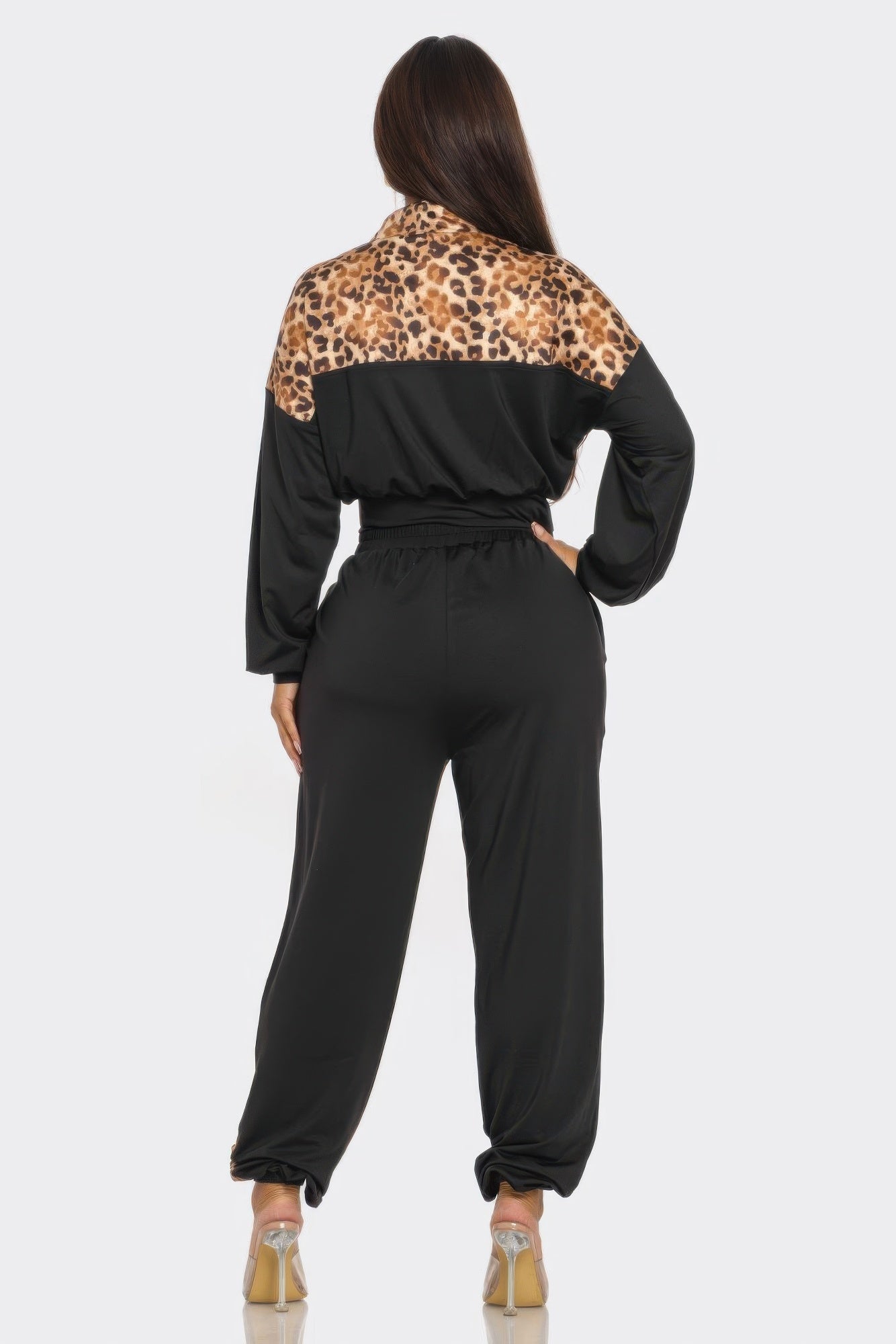 Animal Print Jogger  Set image 4