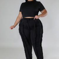 Crop Top Two-piece Set image 0