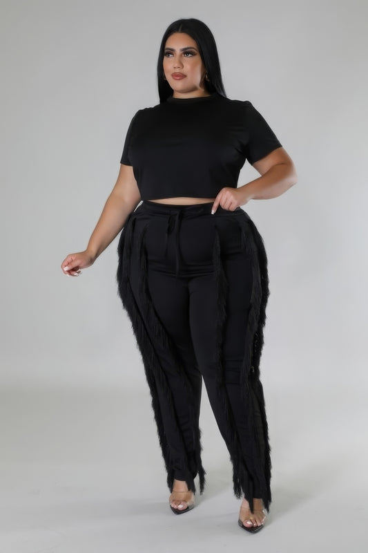 Crop Top Two-piece Set image 0
