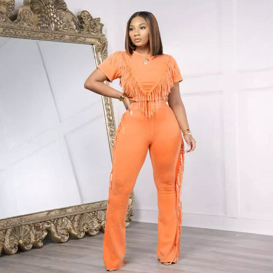 Fringe Fever Two-Piece Set